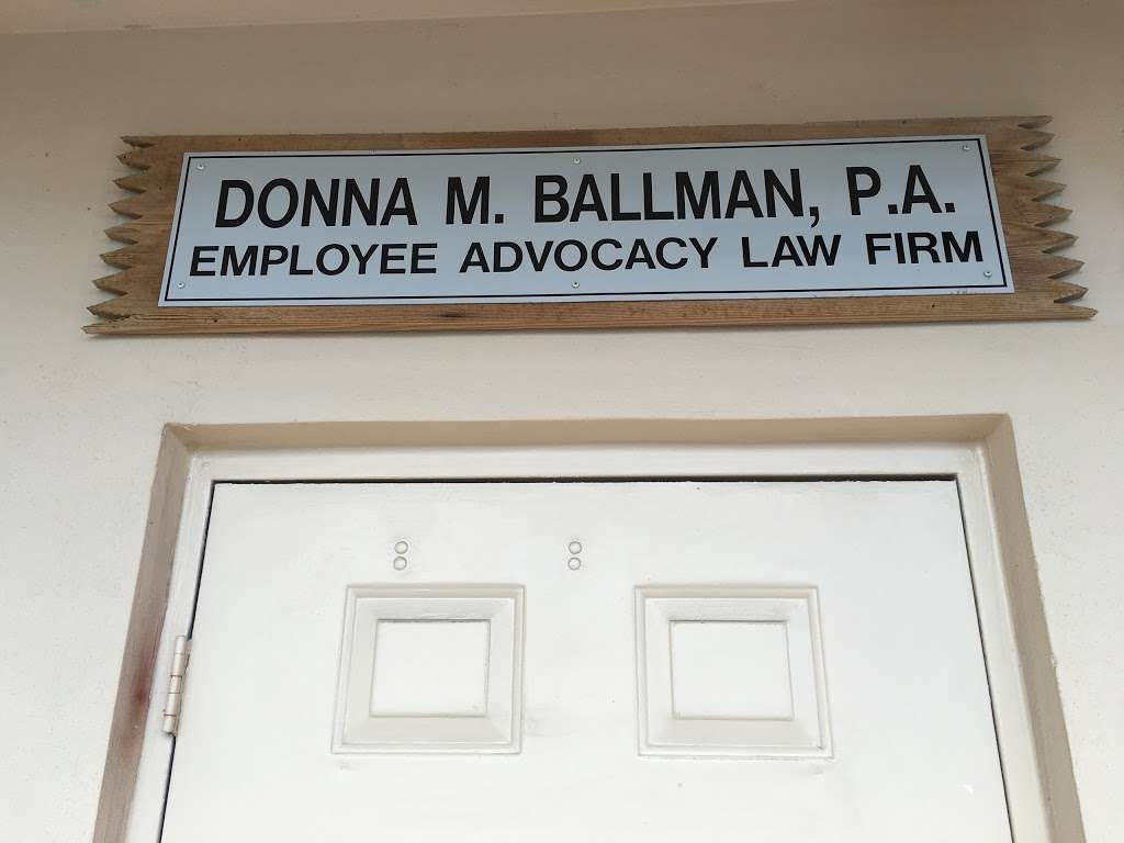 Donna M. Ballman, P.A. | 5001 S University Dr #G, Fort Lauderdale, FL 33328, USA | Phone: (954) 680-6300