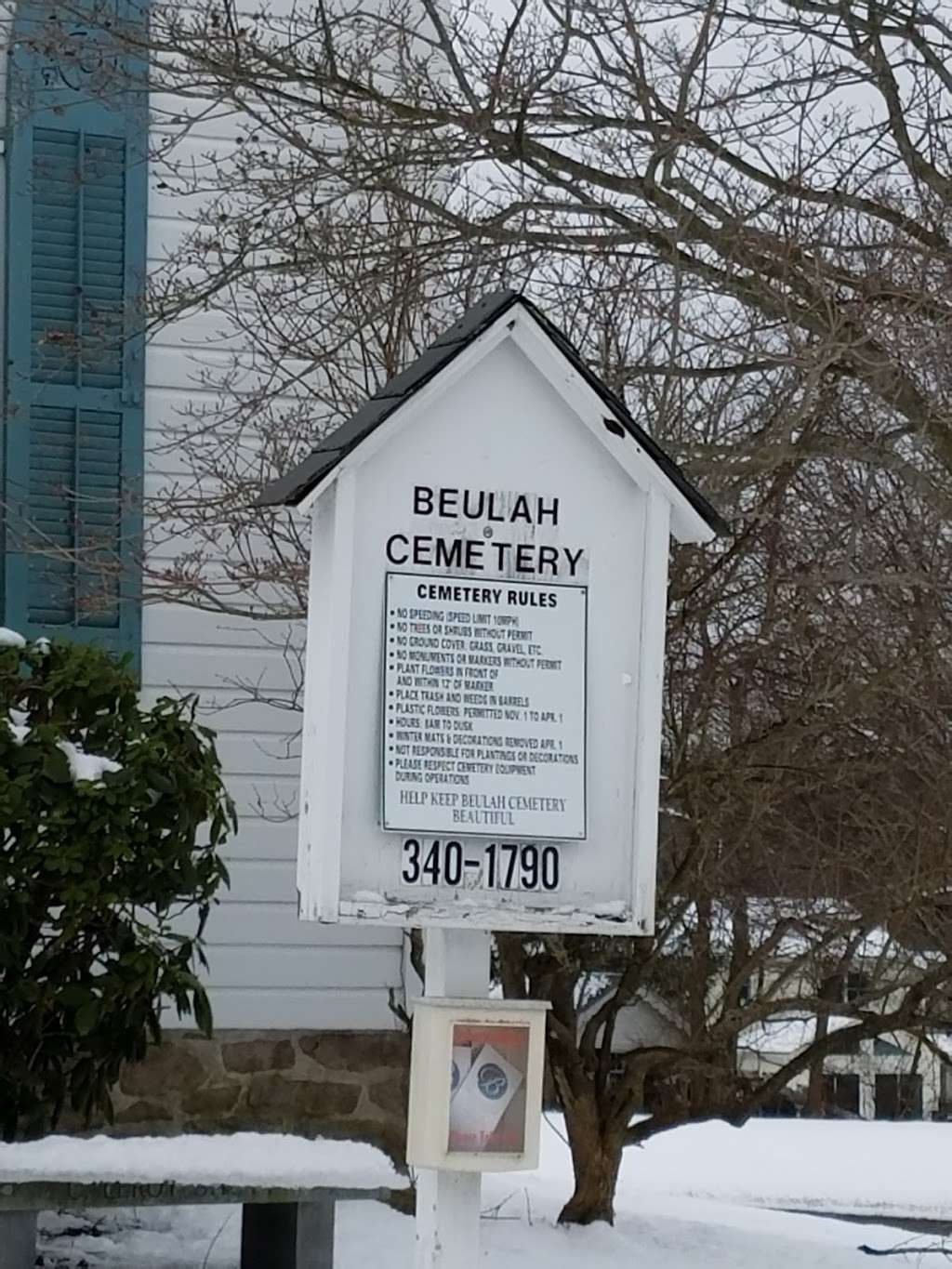 Beulah Cemetery | 238 Almshouse Rd, New Britain, PA 18901, USA | Phone: (215) 340-1790