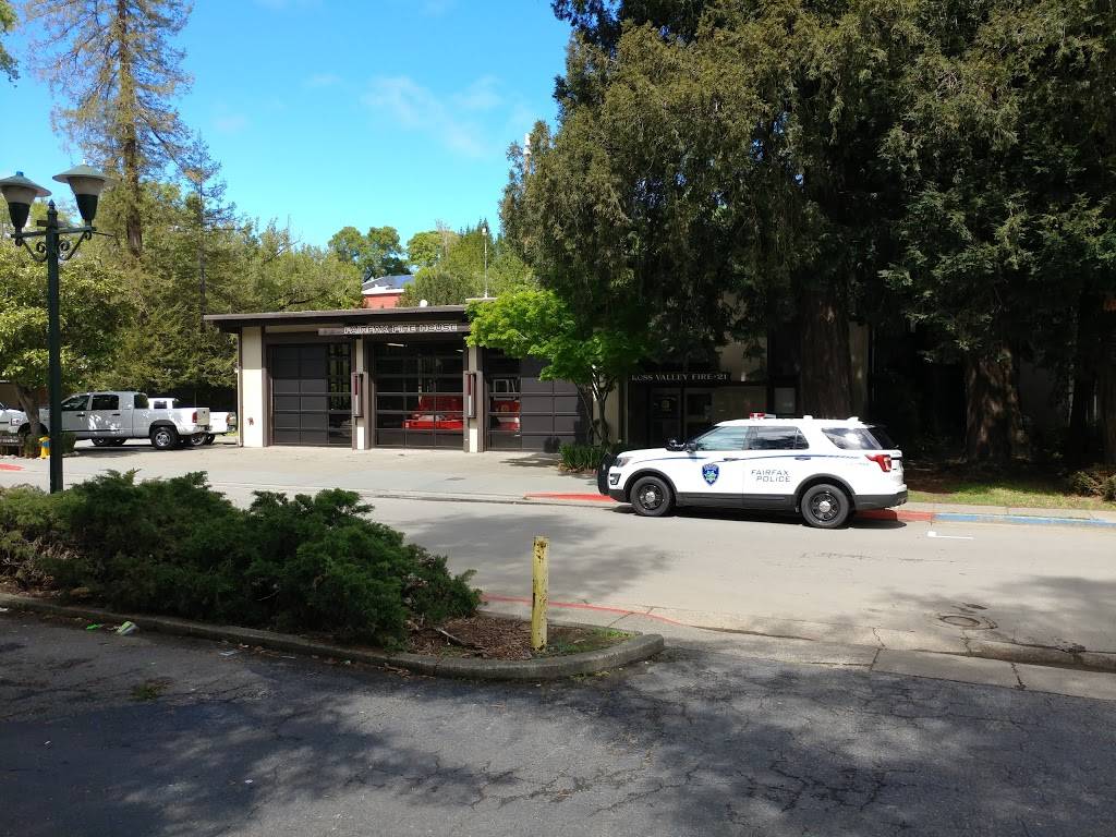 Ross Valley Fire Station 21 | 10 Park Rd, Fairfax, CA 94930, USA | Phone: (415) 258-4686