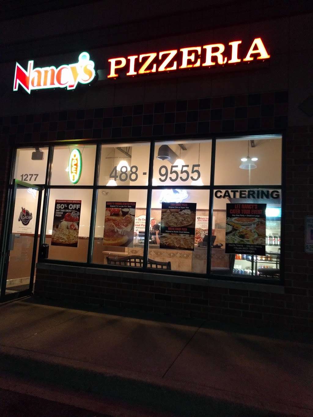 Nancys Pizza | 1277 W Spring St, South Elgin, IL 60177, USA | Phone: (847) 488-9555
