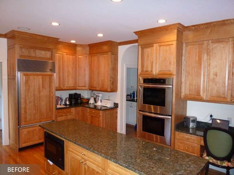 Cabinet Refinishing by Kenneth C. Lewis | 23 Steeple Ln, Lincoln, RI 02865, USA | Phone: (877) 574-9195