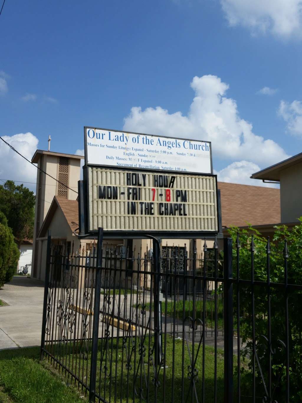 Our Lady of the Angels Church | 1214 Stonewall St, San Antonio, TX 78211 | Phone: (210) 924-6591