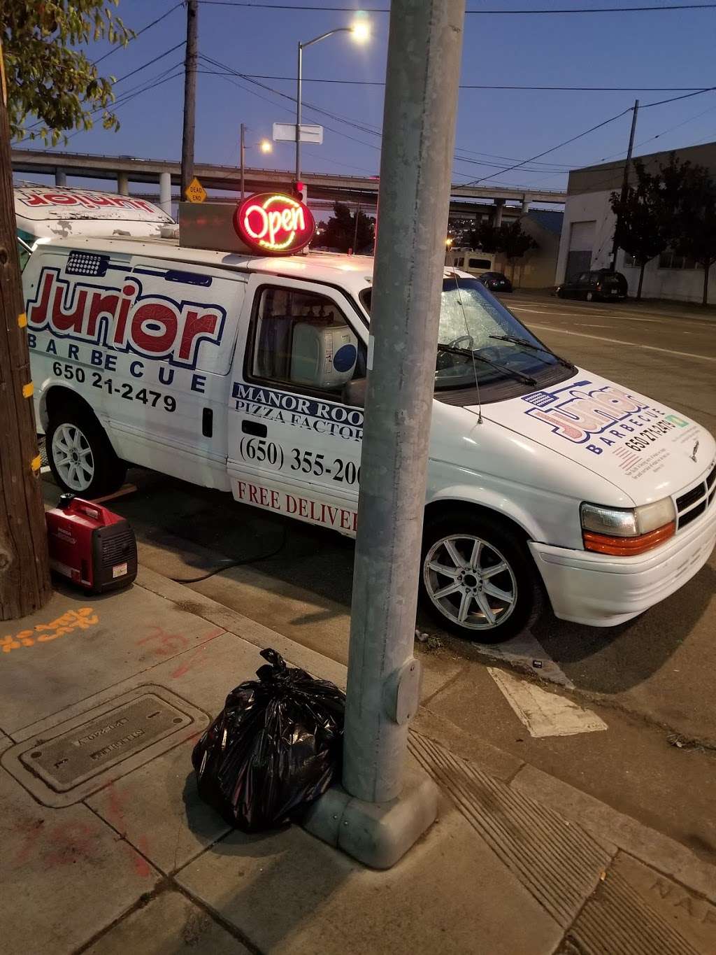 Junior Barbecue Burger | 2-98 Napoleon St, San Francisco, CA 94124, USA | Phone: (650) 271-2479