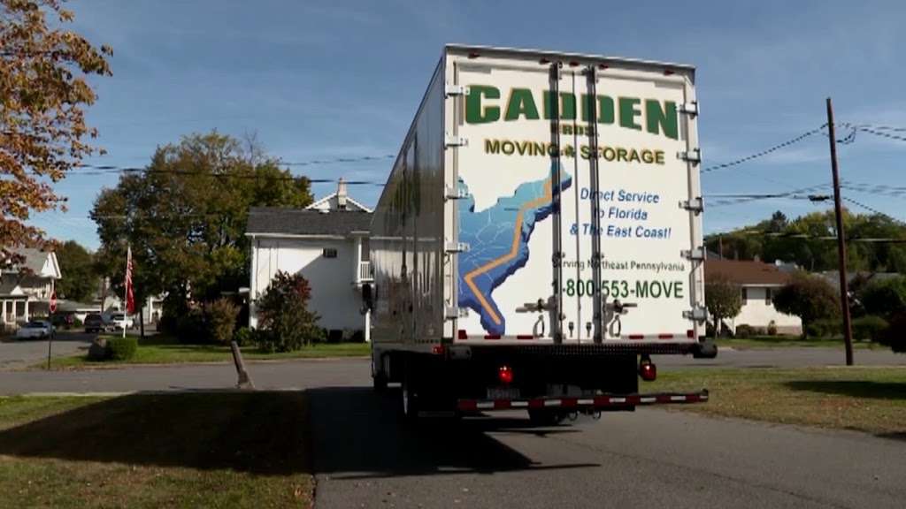 Cadden Bros. Moving & Storage | 1106 Mid Valley Dr, Olyphant, PA 18447, USA | Phone: (800) 553-6683