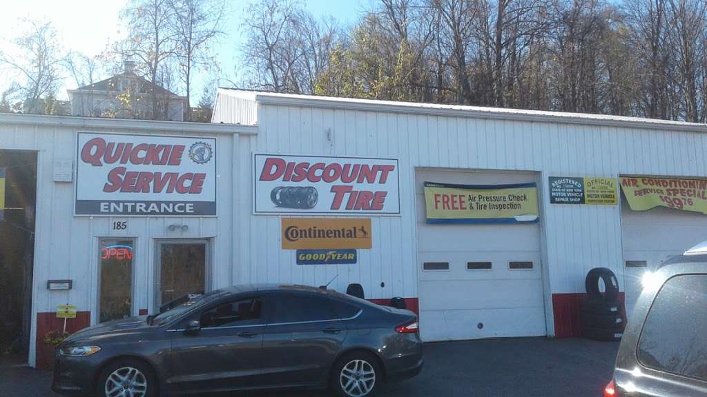 Quickie Service And Discount Tire | 185 NY-17M, Harriman, NY 10926, USA | Phone: (845) 782-1942