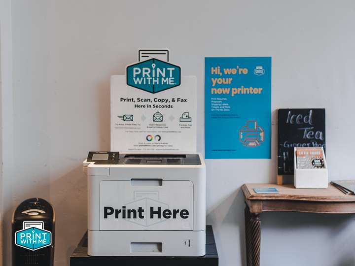 Print With Me Printer Station at Daily Press Coffee on Franklin  | 505 Franklin Ave, Brooklyn, NY 11238, USA | Phone: (773) 797-2118