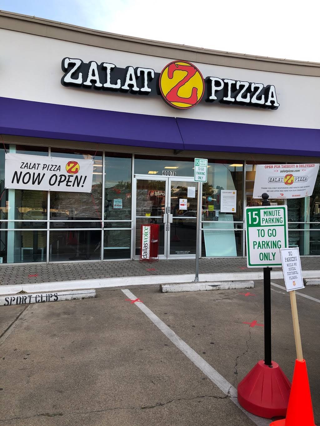 Zalat Pizza Lemmon Dallas | 4007 B Lemmon Ave, Dallas, TX 75219, USA | Phone: (214) 387-1420