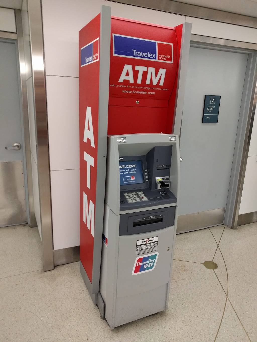 Travelex ATM | 100 Terminal Dr, Fort Lauderdale, FL 33315, USA | Phone: (954) 359-7610