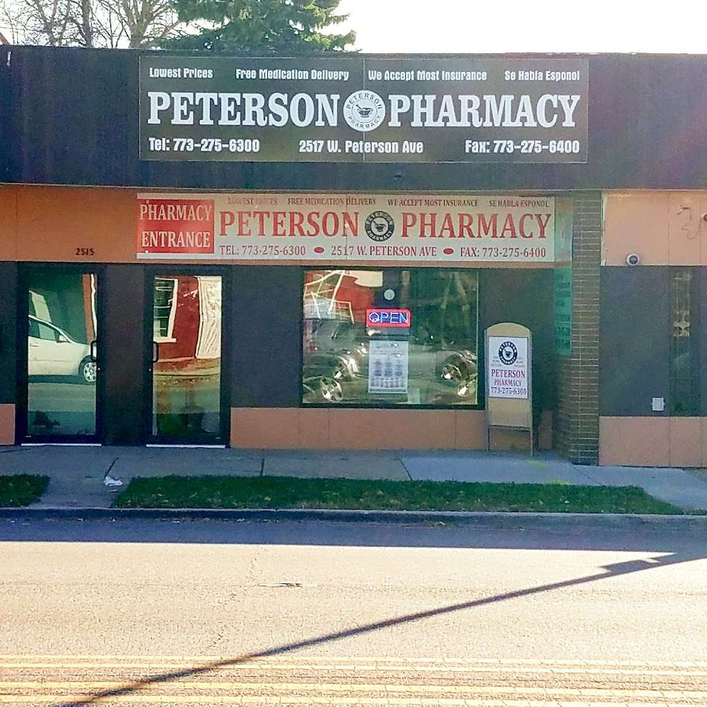 Peterson Pharmacy | 2517 W Peterson Ave, Chicago, IL 60659, USA | Phone: (773) 275-6300