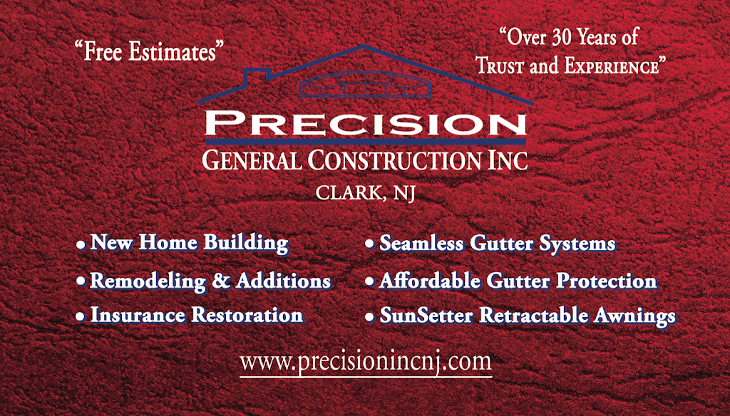 Precision General Construction Inc | 432 Willow Way, Clark, NJ 07066, USA | Phone: (732) 499-0814