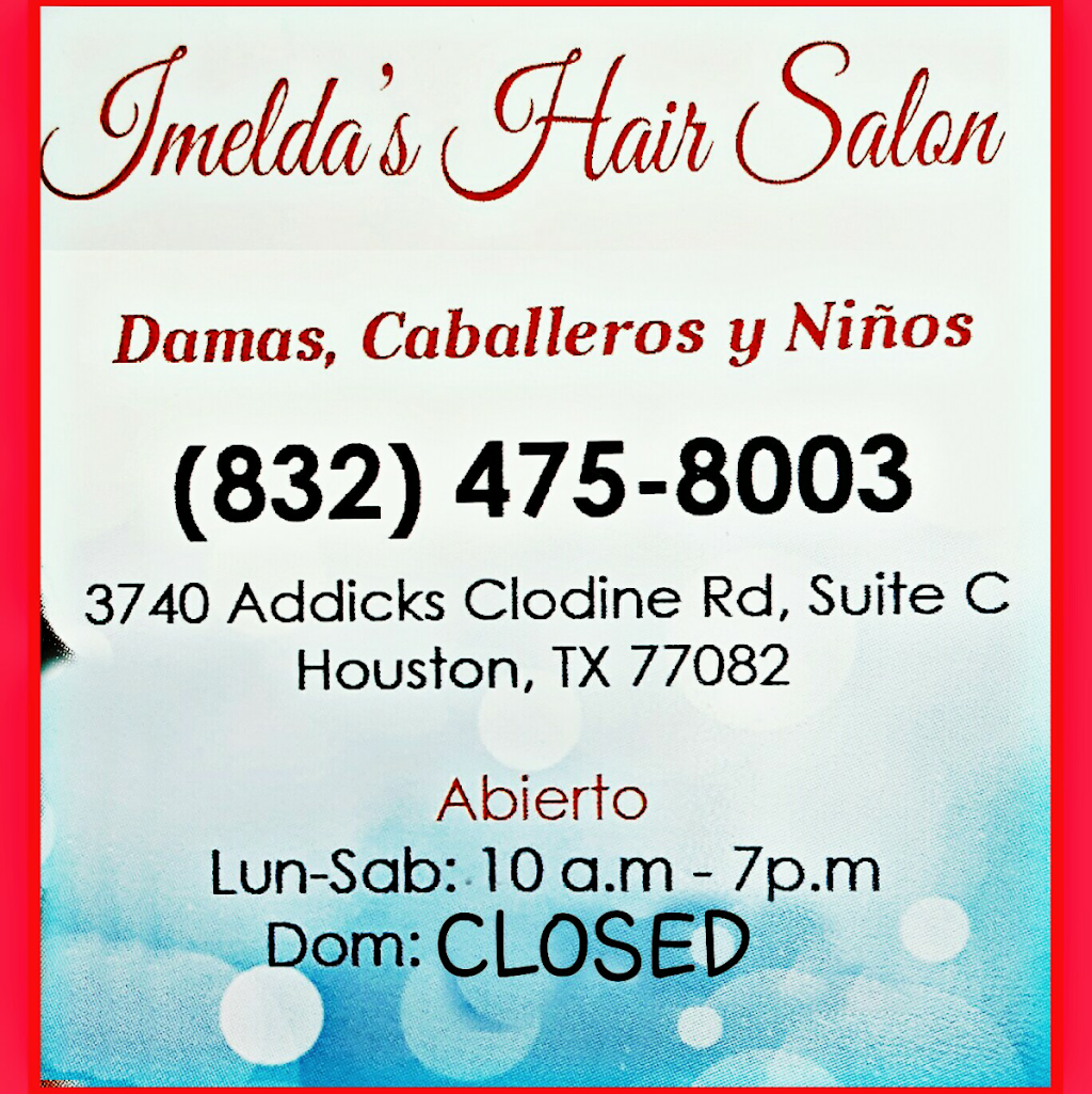 Imeldas Hair Salon Familiar | 3740 Addicks Clodine Rd, Houston, TX 77082, USA | Phone: (832) 475-8003