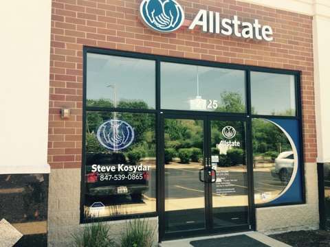 Steve Kosydar: Allstate Insurance | 2725 Algonquin Rd, Algonquin, IL 60102, USA | Phone: (847) 539-0865