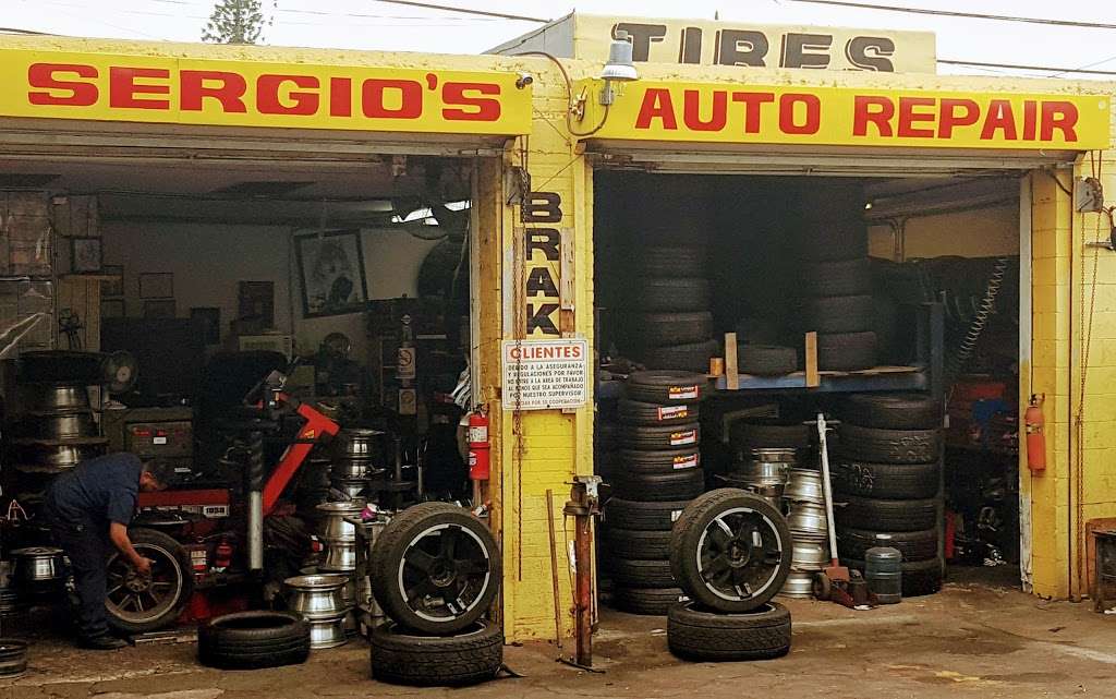 Sergios Tires and Auto Repair | 3247 East Cesar E Chavez Avenue, Los Angeles, CA 90063, USA | Phone: (323) 262-6716