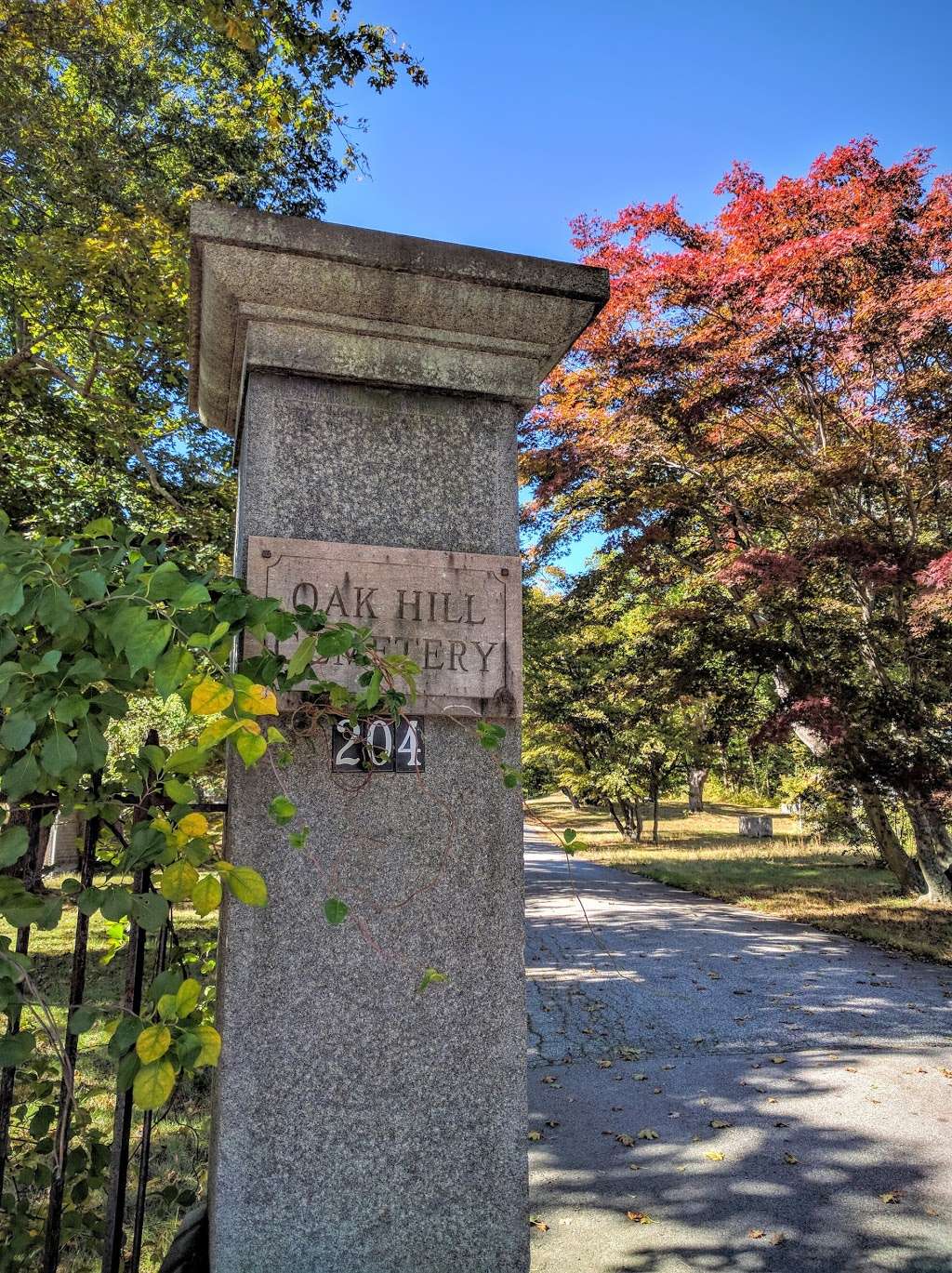 Oak Hill Cemetery | 204 Rathbun St, Woonsocket, RI 02895, USA