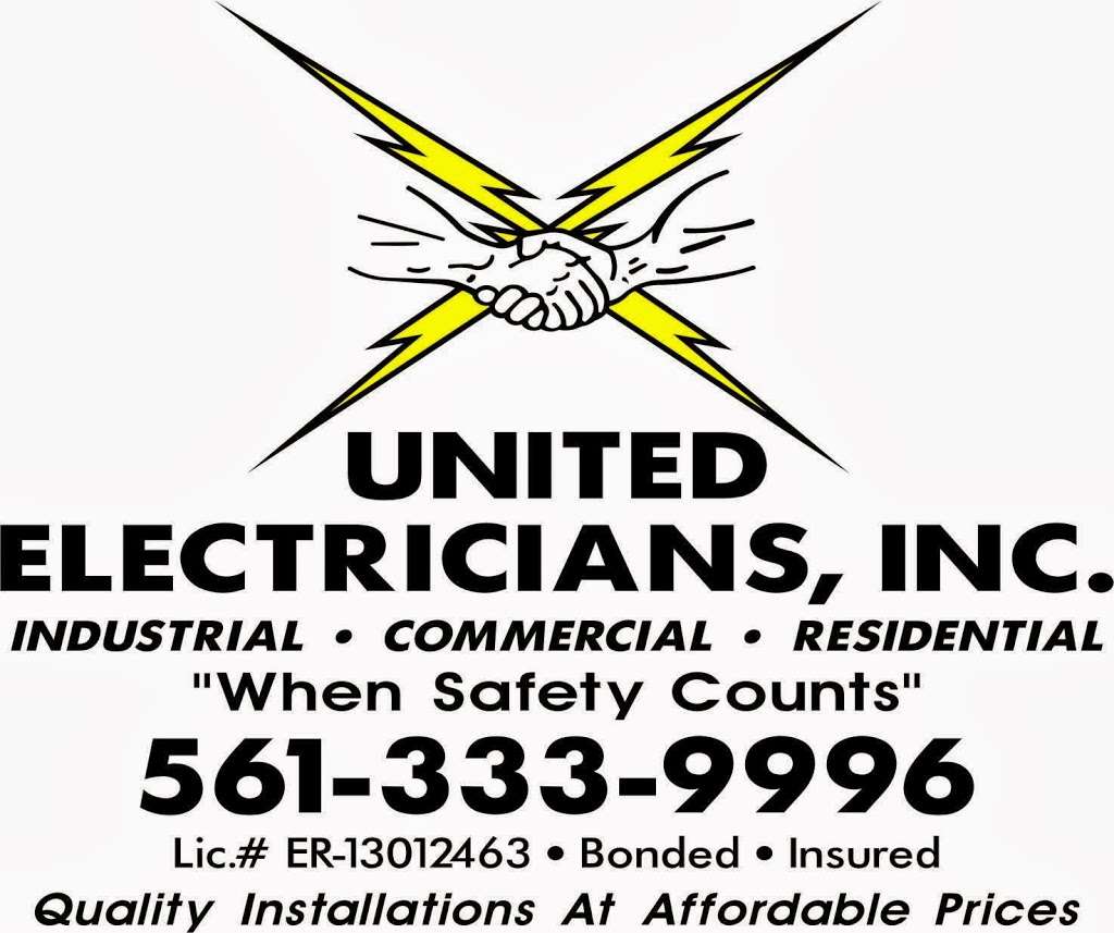 United Electricians, Inc | 4272 123rd Trail N, Royal Palm Beach, FL 33411, USA | Phone: (561) 333-9996