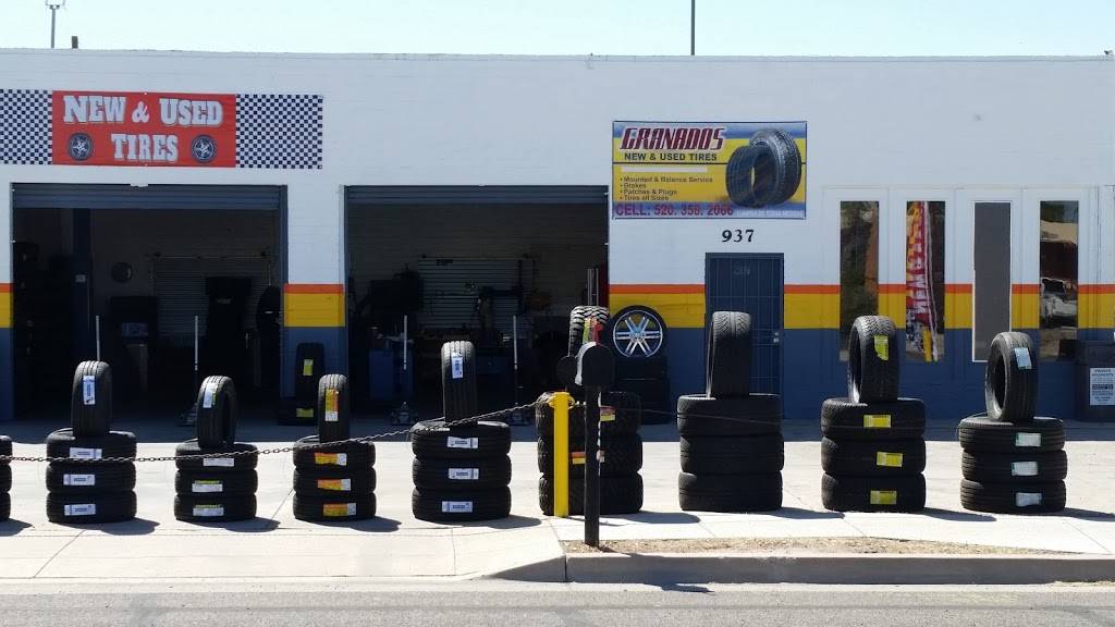 GRANADOS TIRE SHOP | 901 W Miracle Mile, Tucson, AZ 85705, USA | Phone: (520) 358-2066