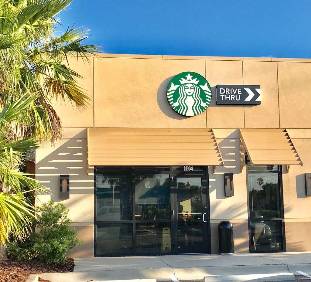 Starbucks | 102 Dunlawton Blvd, Daytona Beach Shores, FL 32118 | Phone: (386) 281-7468