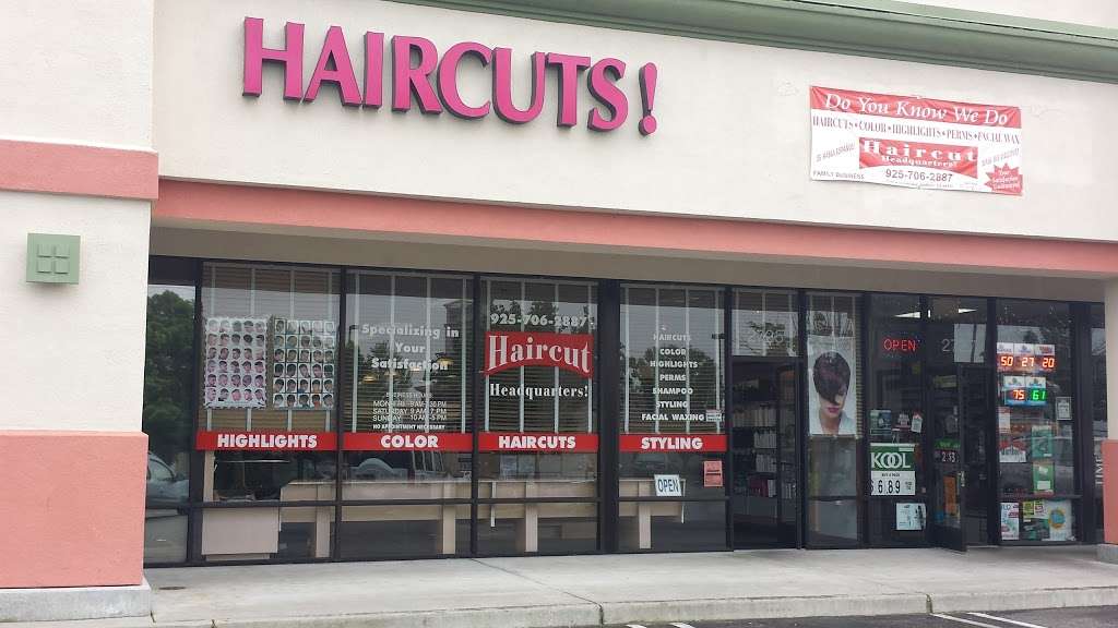 Haircut Headquarters | 2725 Hillcrest Ave, Antioch, CA 94531, USA | Phone: (925) 706-2887