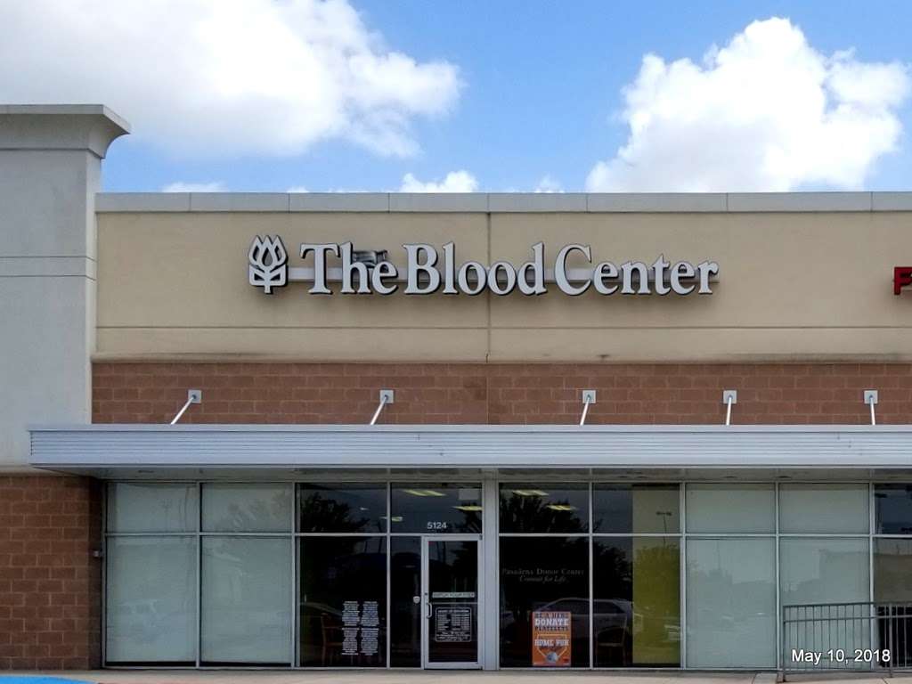 The Blood Center - Pasadena | 5124 Fairmont Pkwy, Pasadena, TX 77505 | Phone: (281) 487-1055