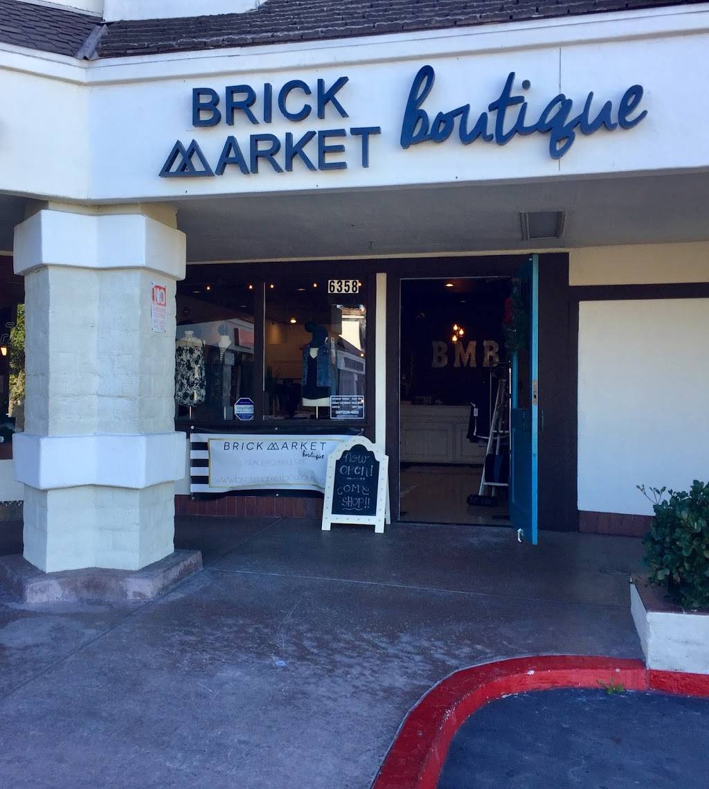 Brick Market Boutique | 6358 E Santa Ana Canyon Rd, Anaheim, CA 92807, USA | Phone: (657) 236-4102