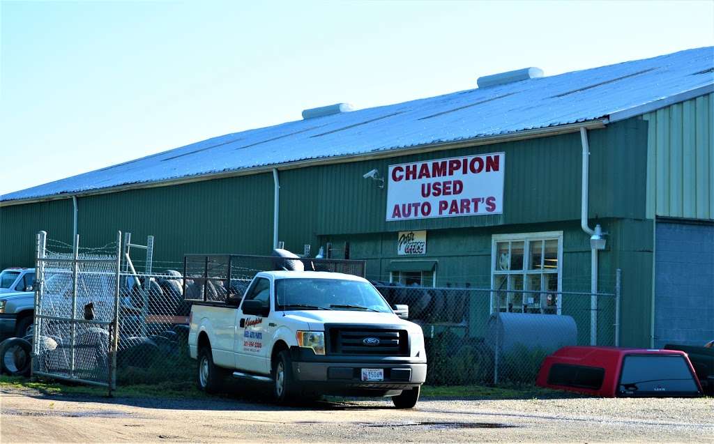 Champion Used Auto Parts | 45864 Usher Ln, Drayden, MD 20630, USA | Phone: (301) 994-2125