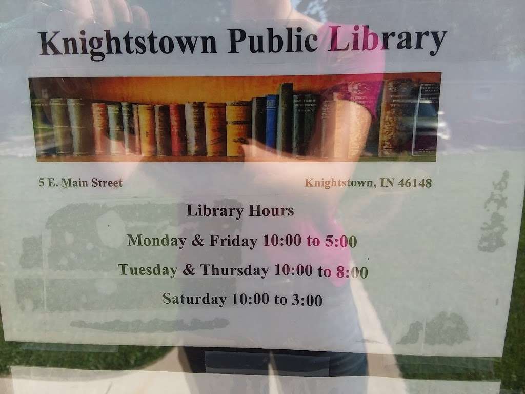 Knightstown Public Library | 5 E Main St, Knightstown, IN 46148, USA | Phone: (765) 345-5095