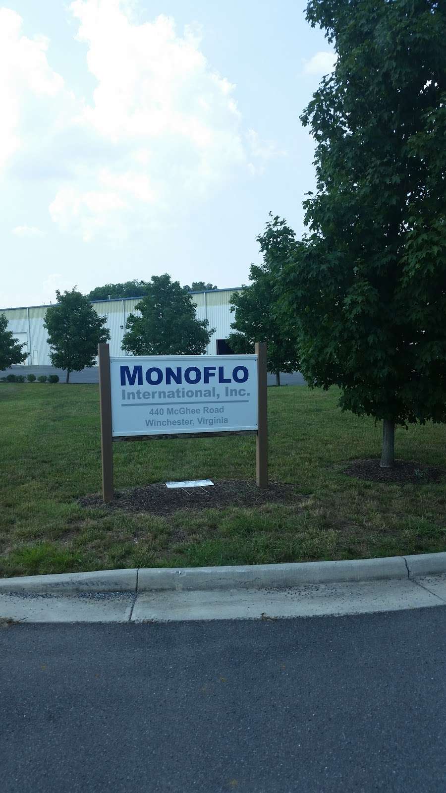 Monoflo International, Inc. - Distribution Center | 440 McGhee Rd, Winchester, VA 22603 | Phone: (540) 771-3077