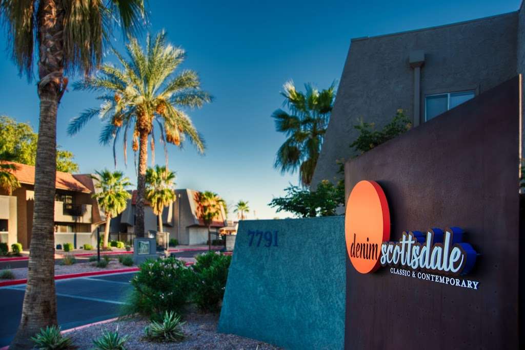 Denim Scottsdale Apartments | 7791 E Osborn Rd, Scottsdale, AZ 85251, USA | Phone: (480) 941-2463