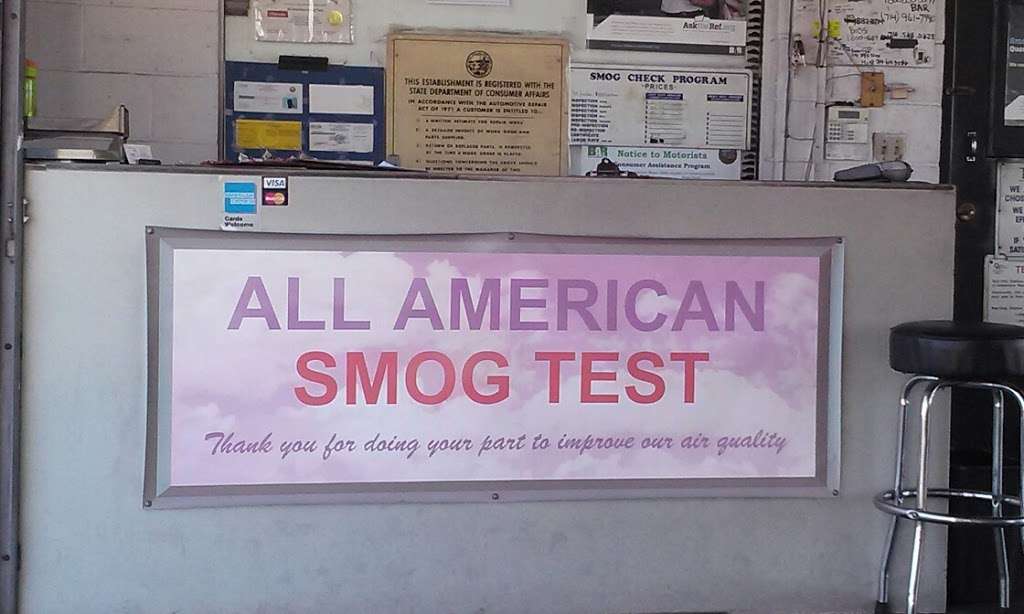 All American Smog Test | 7301 Westminster Blvd, Westminster, CA 92683, USA | Phone: (714) 901-7202