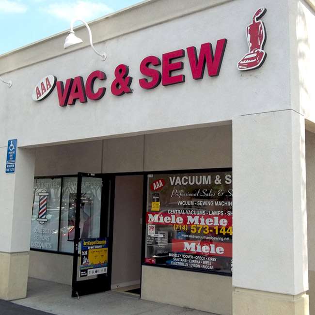 AAA Vacuum & Sewing | 743 El Camino Real, Tustin, CA 92780, USA | Phone: (714) 573-1444