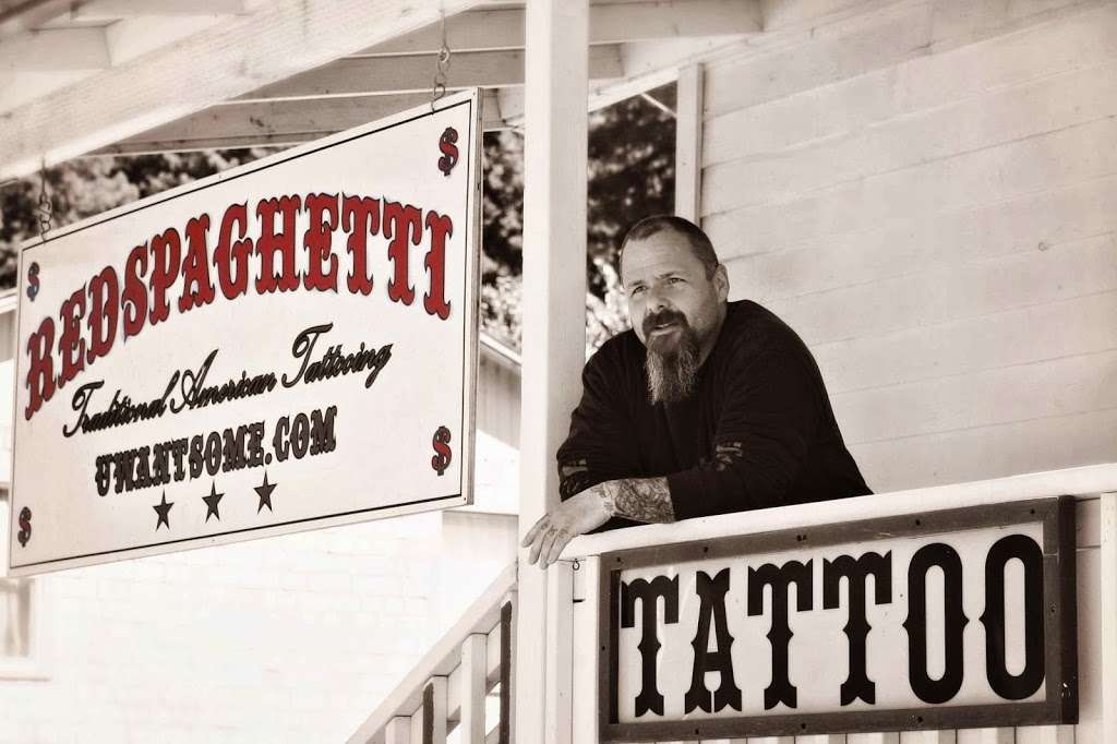 RedSpaghetti Tattoo | 10641 River Rd, Forestville, CA 95436, USA | Phone: (707) 887-7337