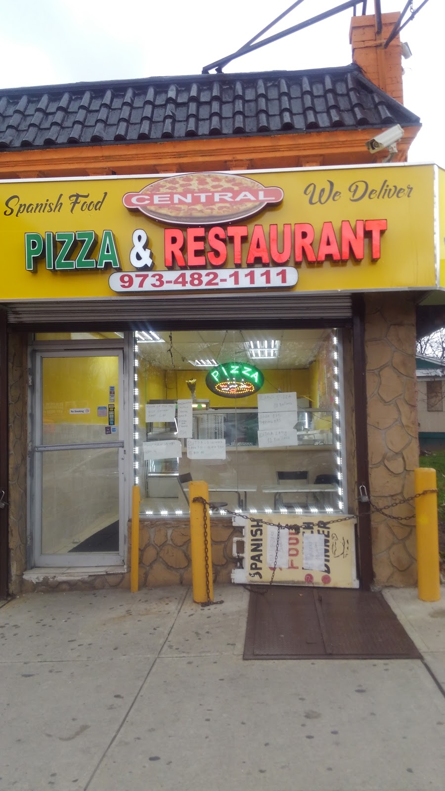 Central Pizza & restaurant | 543 Central Ave #1443, Newark, NJ 07107, USA | Phone: (973) 482-1111