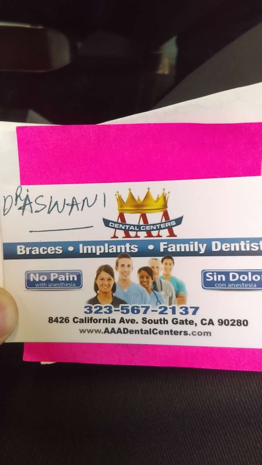 AAA Dental Centers | 8426 California Ave, South Gate, CA 90280, USA | Phone: (323) 567-2137