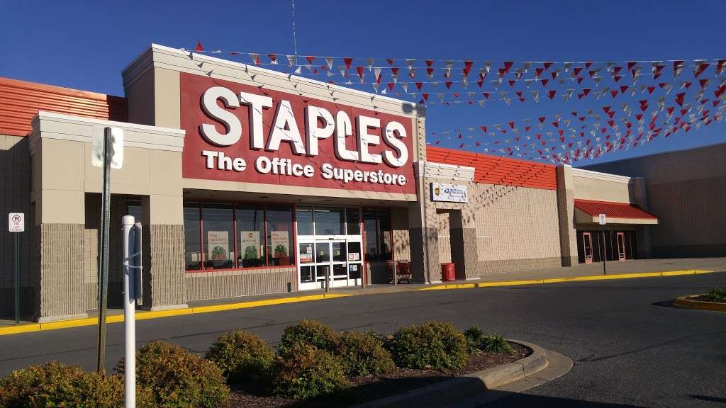 Staples | 5557 Urbana Pike, Frederick, MD 21704, USA | Phone: (301) 663-0643