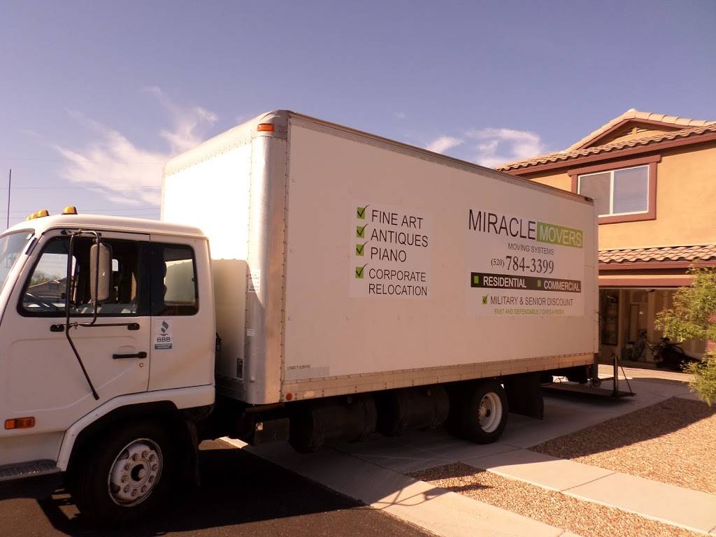 Miracle Movers LLC | 6529 E Grant Rd, Tucson, AZ 85716, USA | Phone: (520) 784-3399