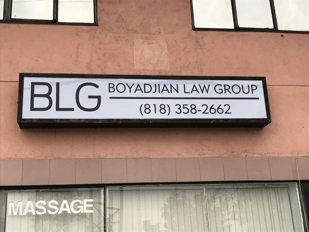 Boyadjian Law Group, PC | 11755 Victory Blvd #206, North Hollywood, CA 91606, USA | Phone: (818) 358-2662