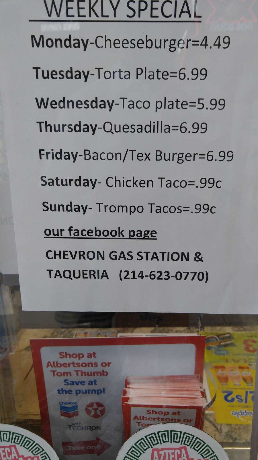 Chevron | 2901 S Walton Walker Blvd, Dallas, TX 75236 | Phone: (214) 623-0770