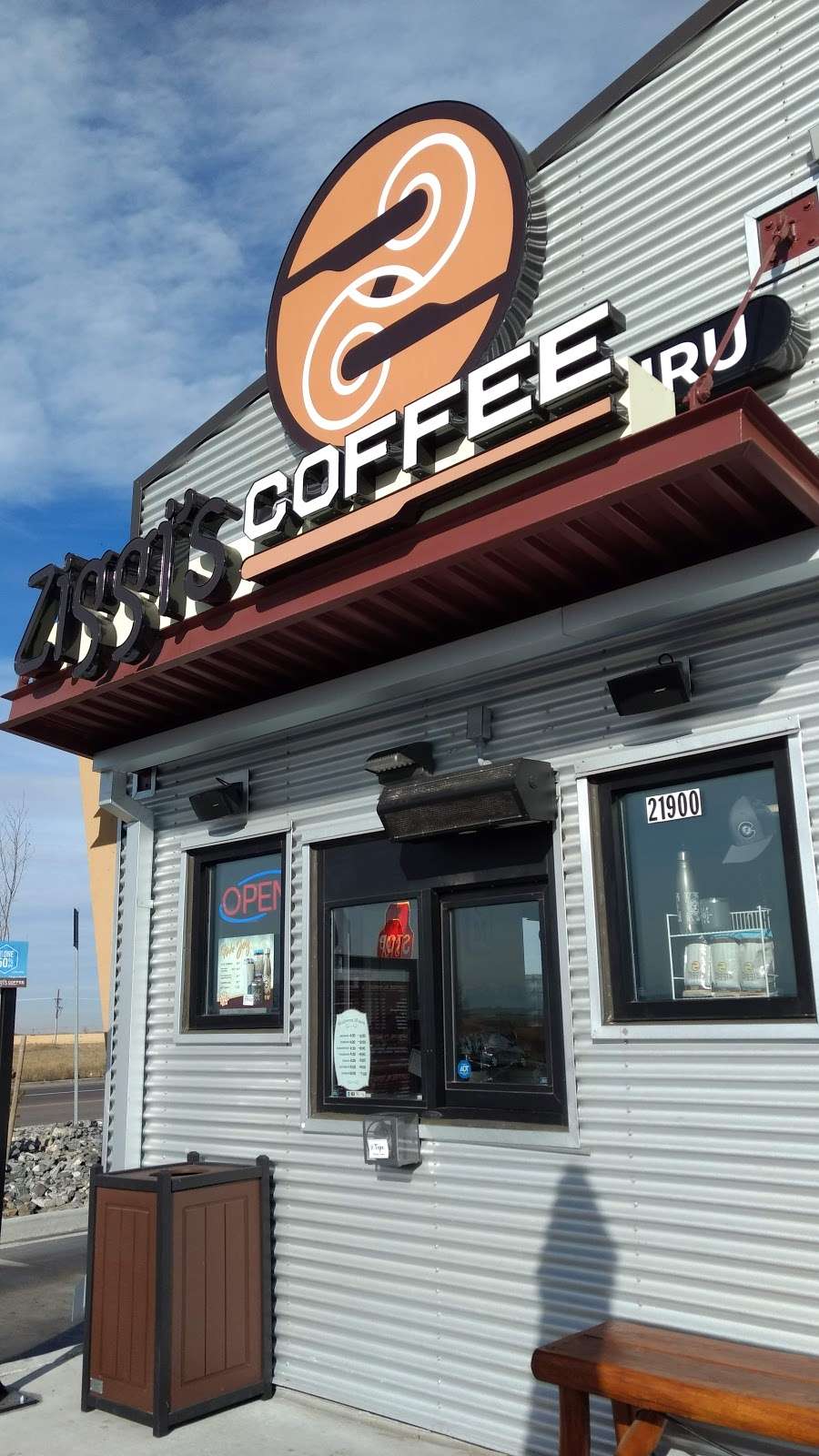 Ziggis Coffee | 21900 Interstate 76 Frontage Rd N, Hudson, CO 80642, United States | Phone: (720) 795-9920
