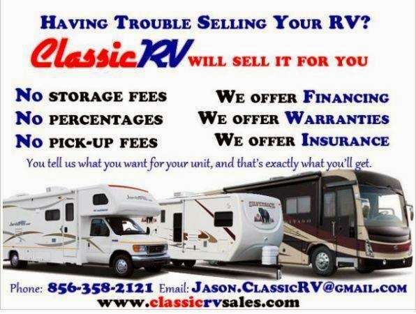 CLASSIC RV EAST COAST LARGEST CONSIGNMENT DEALER | 40 Monroeville Rd, Monroeville, NJ 08343, USA | Phone: (856) 358-2121