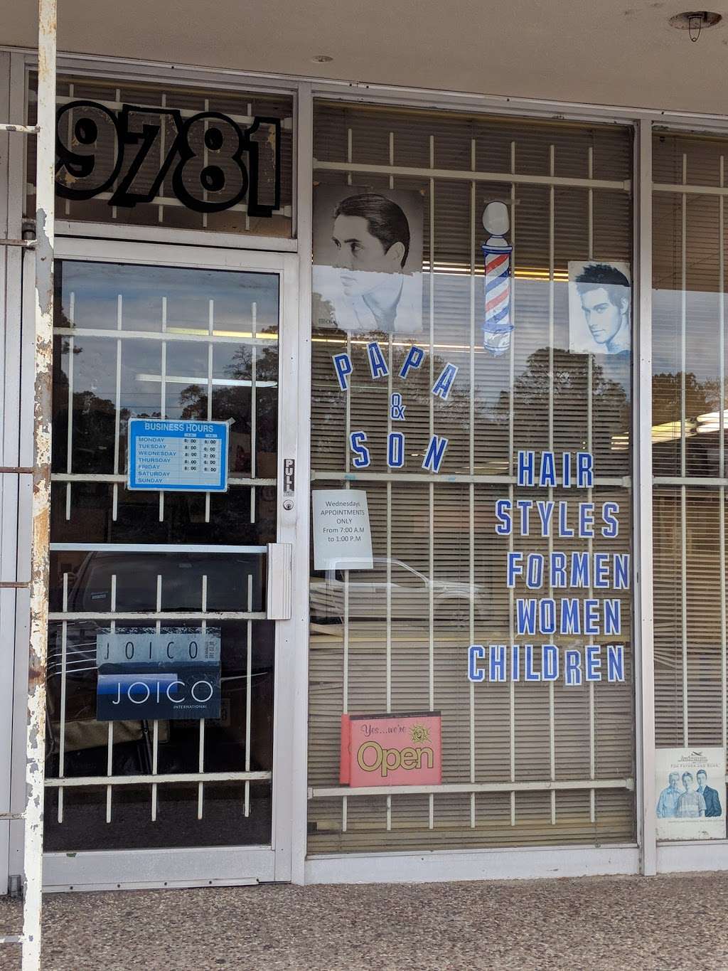 Papa & Son Barber Shop | 9781 Long Point Rd, Houston, TX 77055, USA | Phone: (713) 468-9723