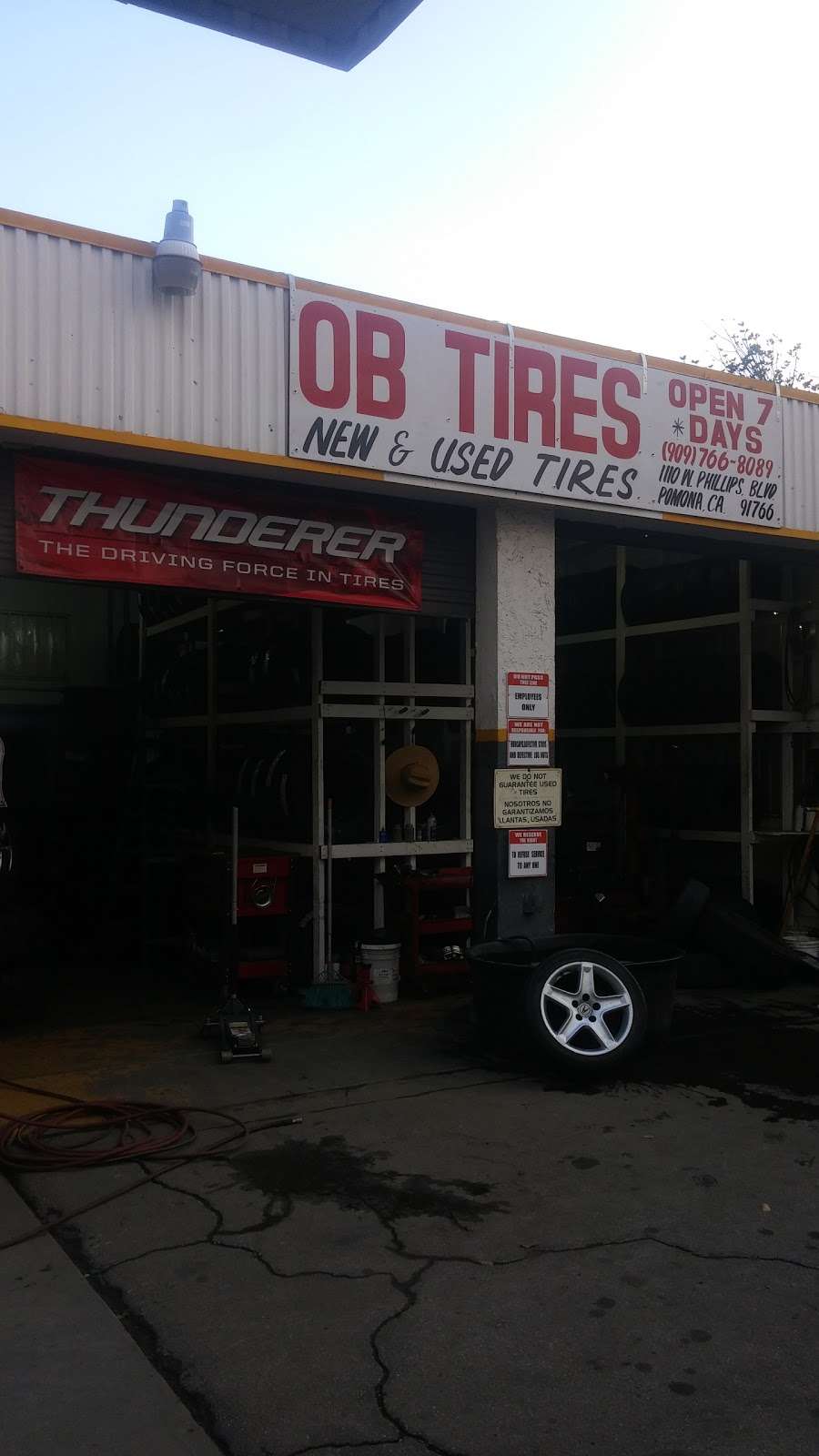 OB Tires | 1110 W Phillips Blvd, Pomona, CA 91766, USA | Phone: (909) 766-8089
