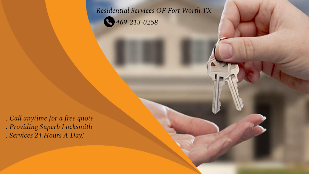 Residential Services OF Fort Worth TX | 6545 Meadowbrook Dr, Fort Worth, TX 76112, USA | Phone: (469) 213-0258