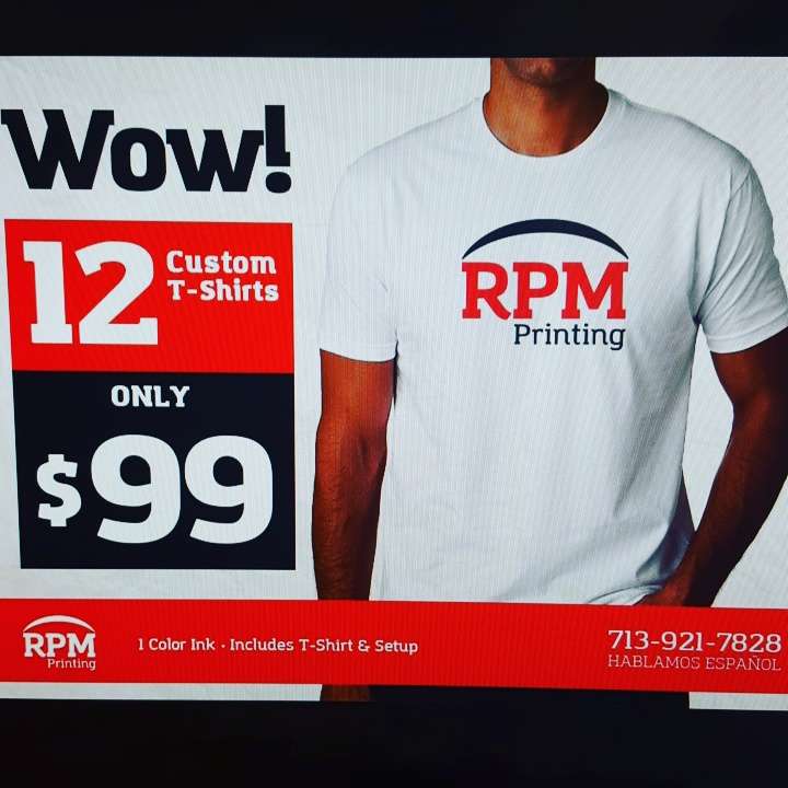 RPM Printing | 13451 Woodforest Blvd, Houston, TX 77015 | Phone: (713) 921-7828