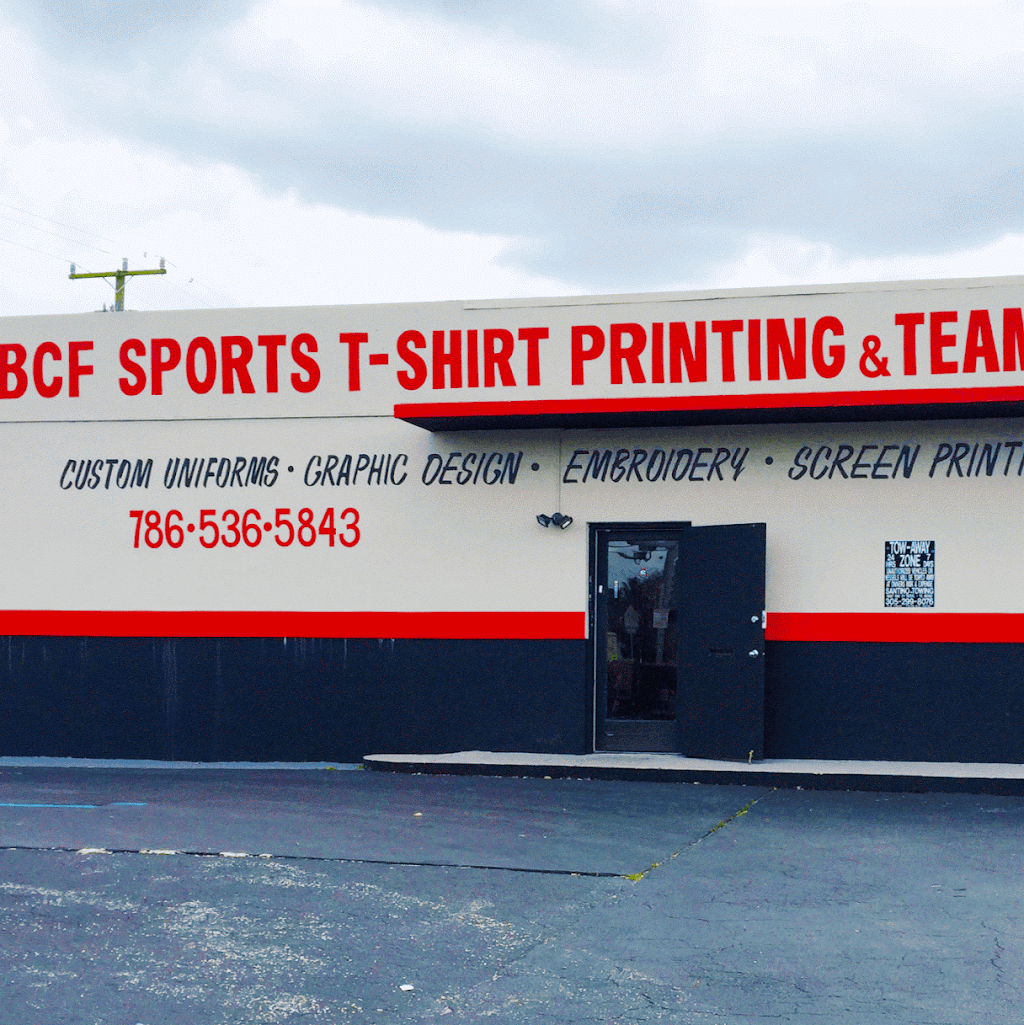 BCF Sports T-Shirt Printing | 1200 NW 103rd St, Miami, FL 33147, USA | Phone: (786) 536-5843