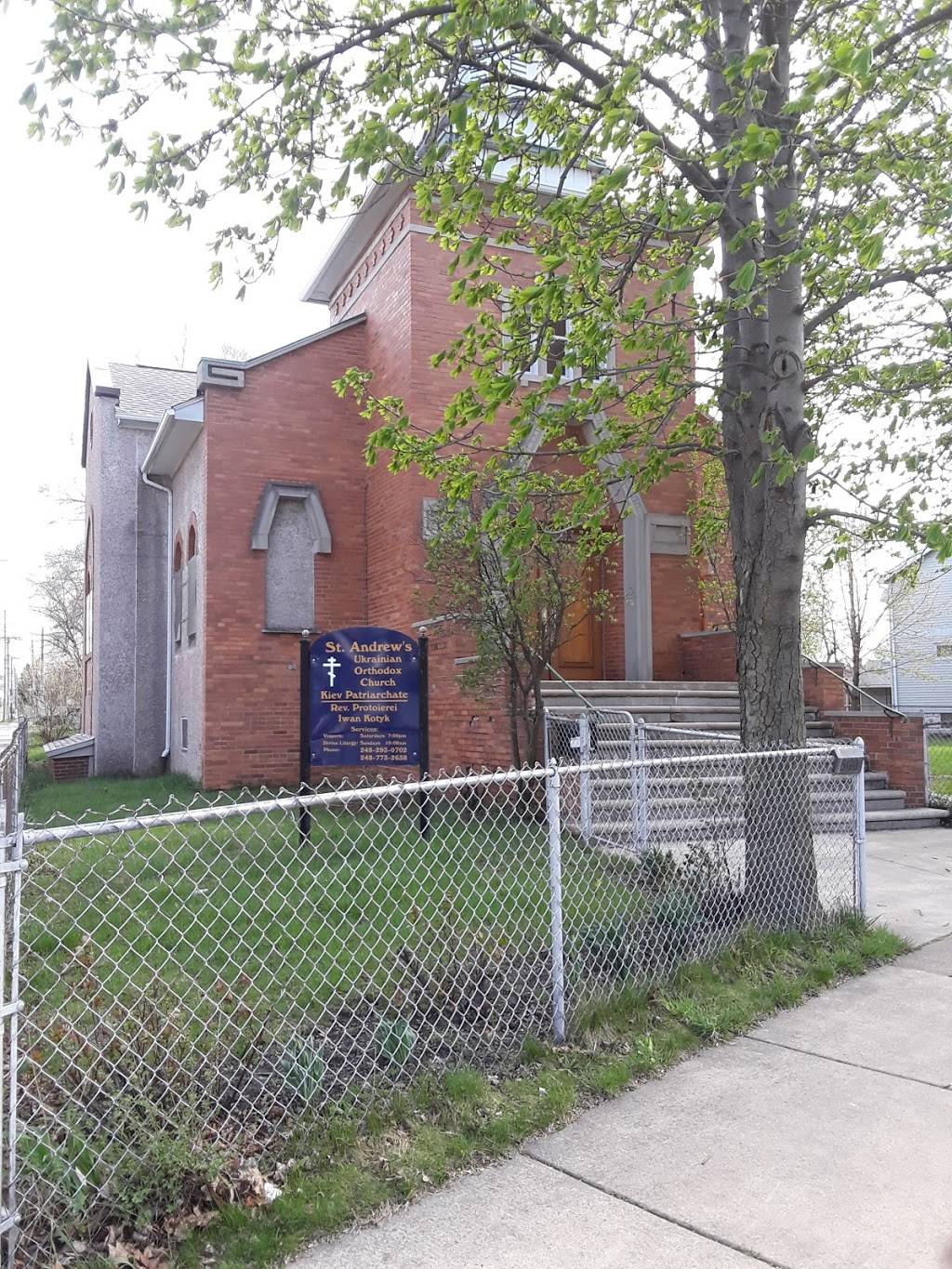 Saint Andrew Ukrainian Orthodox Church | 5130 Prescott St, Detroit, MI 48212, USA | Phone: (248) 293-0702