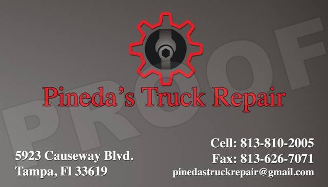 Pinedas Trucks Repair LLC | 5923 Causeway Blvd, Tampa, FL 33619, USA | Phone: (813) 810-2005 Pinedas Trucks Repair LLC | 5923 Causeway Blvd, Tampa, FL 33619, USA | Phone: (813) 810-2005