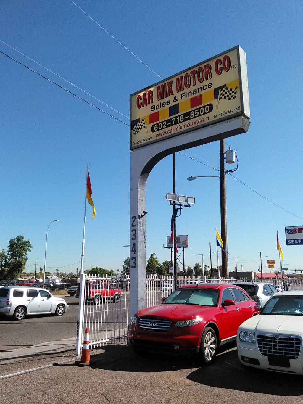 Car Mix Motor Co. | 2343 W Indian School Rd, Phoenix, AZ 85015 | Phone: (602) 716-8500