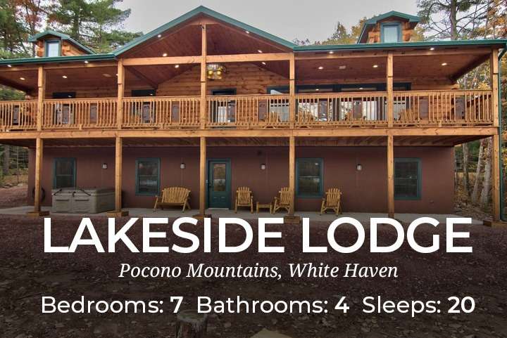 Pocono Cabin Rentals - Lakefront Properties | 20 Lakeside Rd, White Haven, PA 18661 | Phone: (215) 803-5323