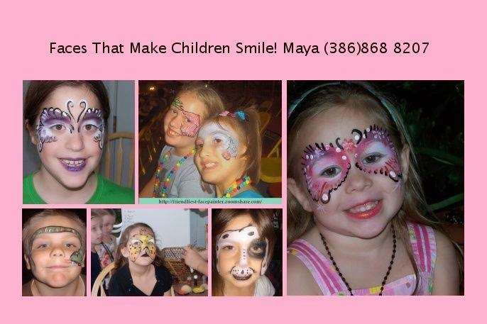 Friendliest Face Painter | 504 Flagler Ave, New Smyrna Beach, FL 32169, USA | Phone: (386) 868-8207