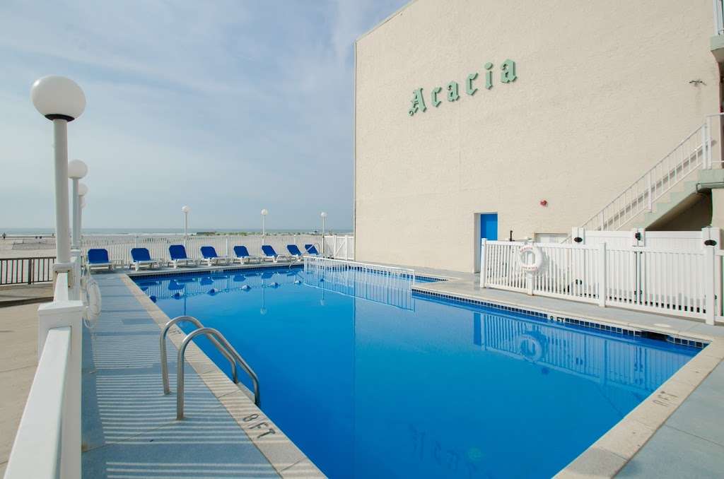 Acacia Beachfront Resort | 9101 Atlantic Ave, Wildwood Crest, NJ 08260, USA | Phone: (609) 729-2233